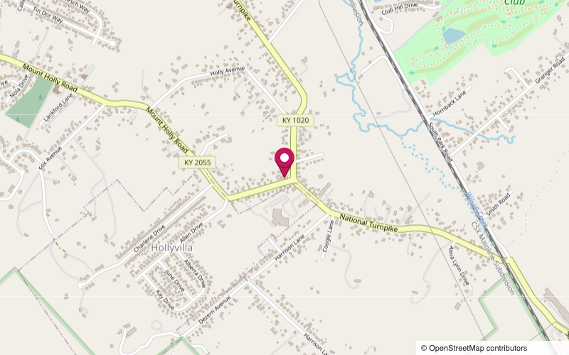 Map showing Honeybees Daycare at 10512 National Turnpike, Fairdale, KY 40118